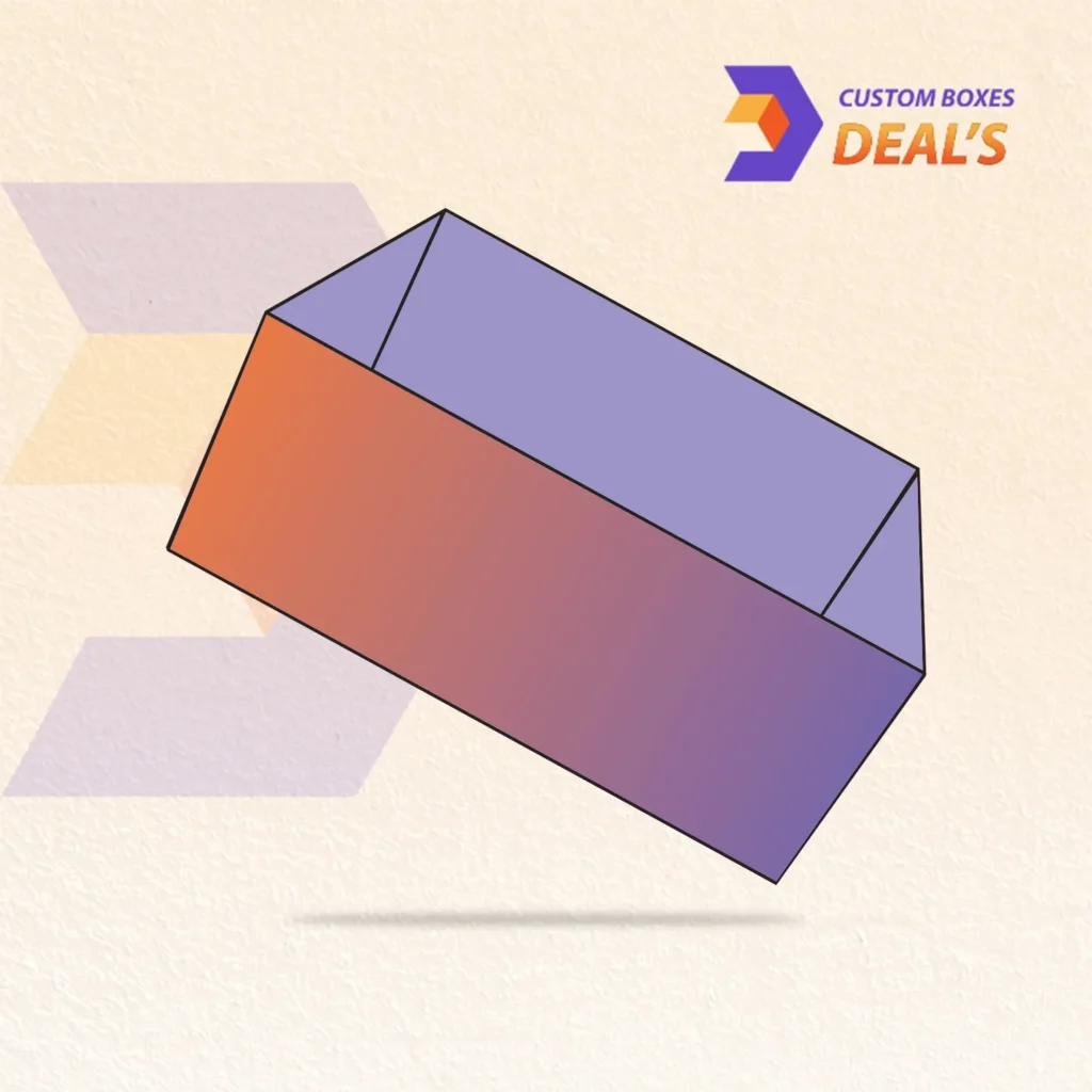 Branded cardboard pinch lock tray with folded locking sides