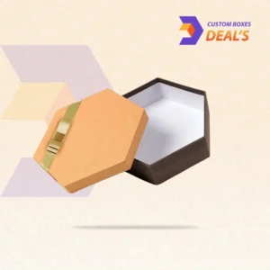 Luxury Hexagon Rigid Boxes for Unique Product Packaging