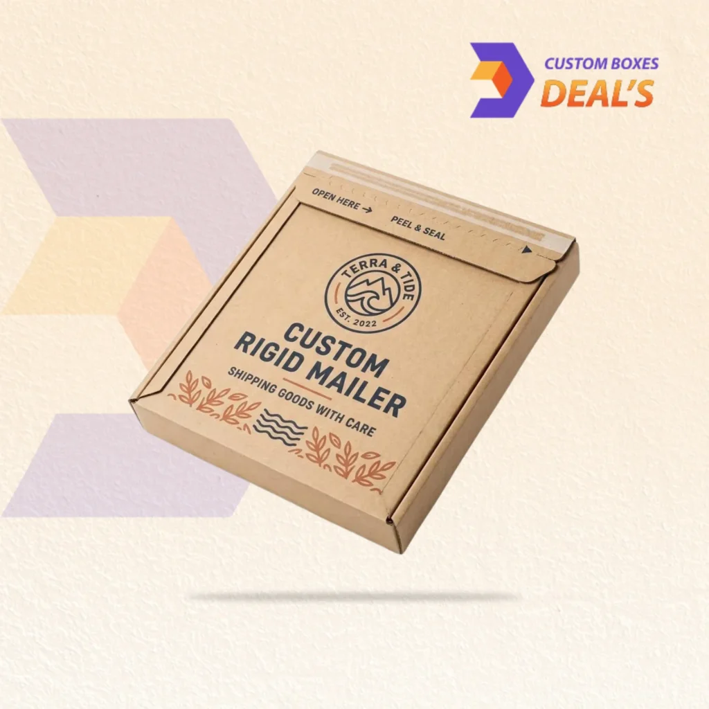 Wholesale Custom Rigid Mailer Boxes for Business Packaging