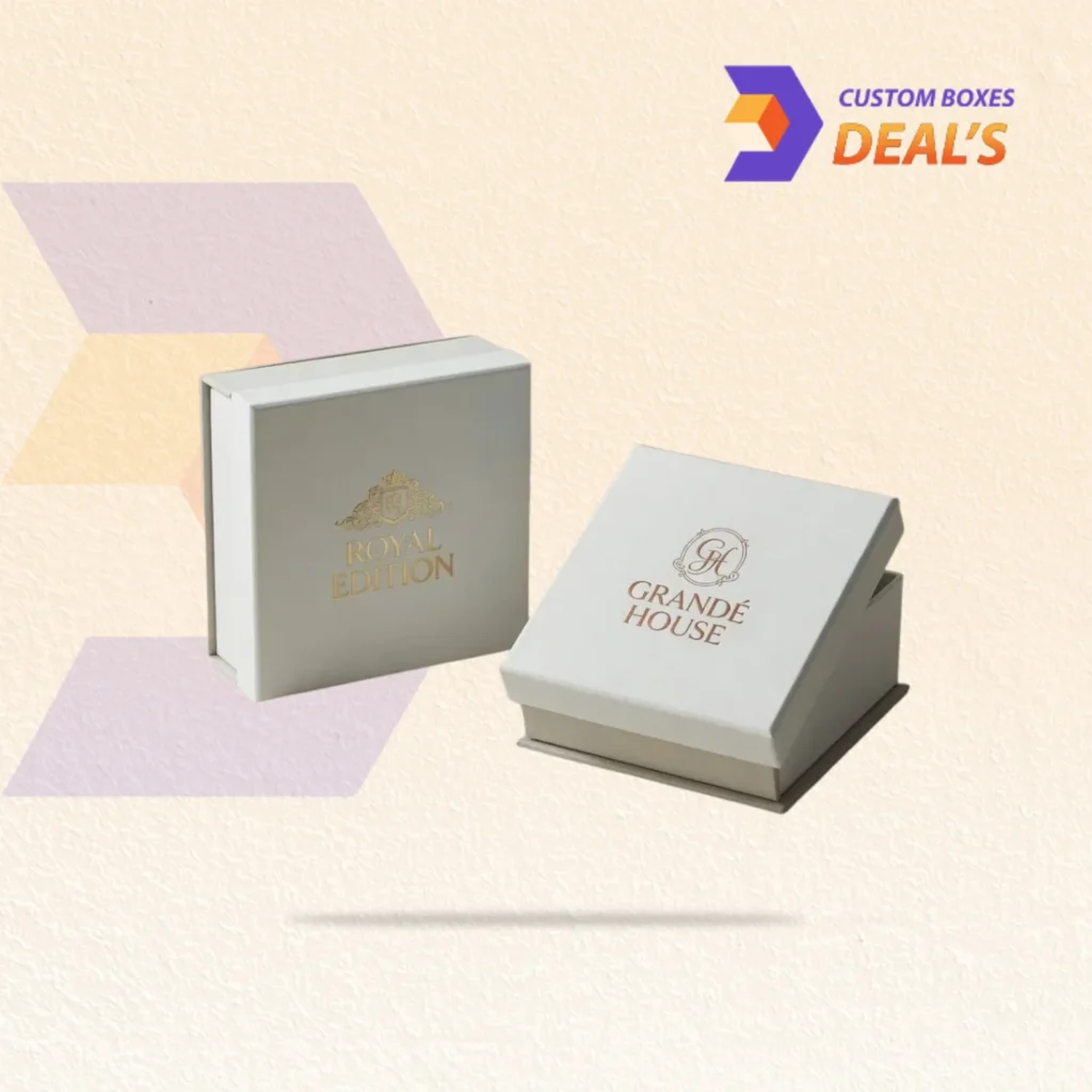 Luxury White Rigid Boxes for High-End Product Packaging