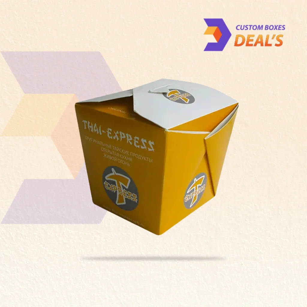Custom Chinese takeaway boxes made for convenient food serving and delivery