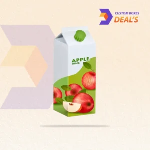Custom beverage boxes made for secure juice packaging and convenient product presentation