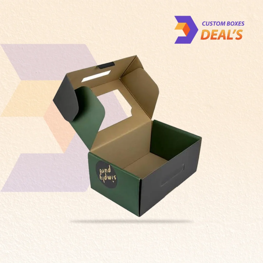 Custom roll end mailer boxes for secure ecommerce shipping