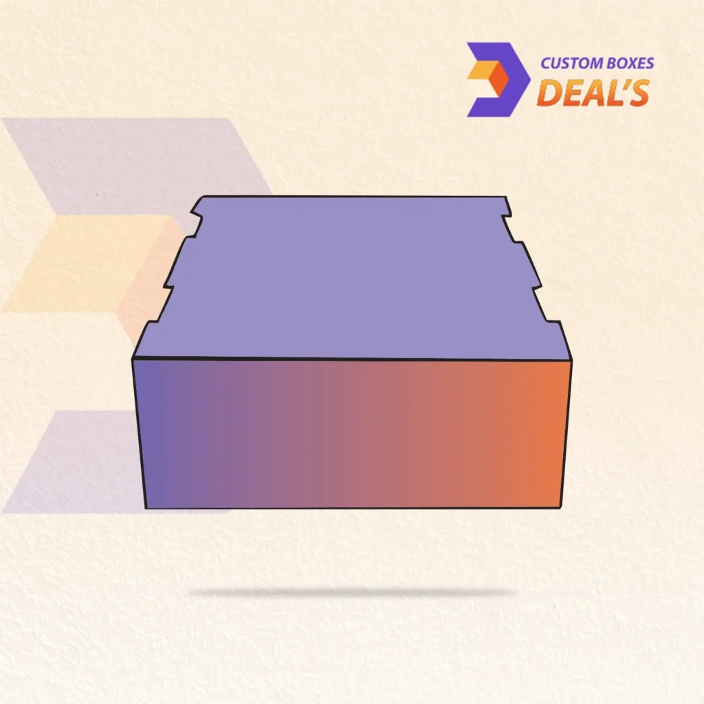 Corrugated roll end packaging tray for secure product presentation