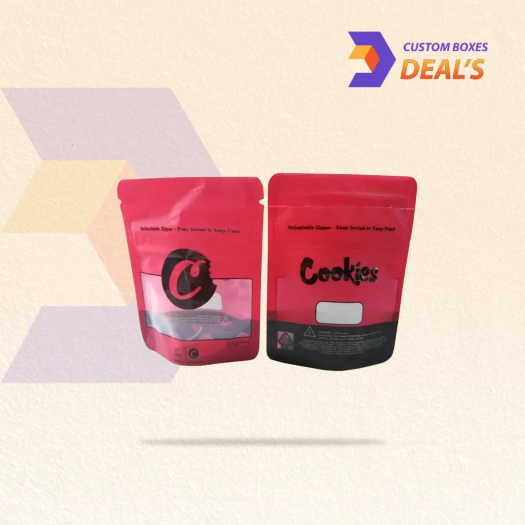 Custom 2 lb Mylar bags with high barrier packaging features