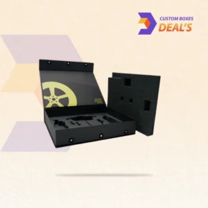 Wholesale Single Color Rigid Boxes for Business Packaging