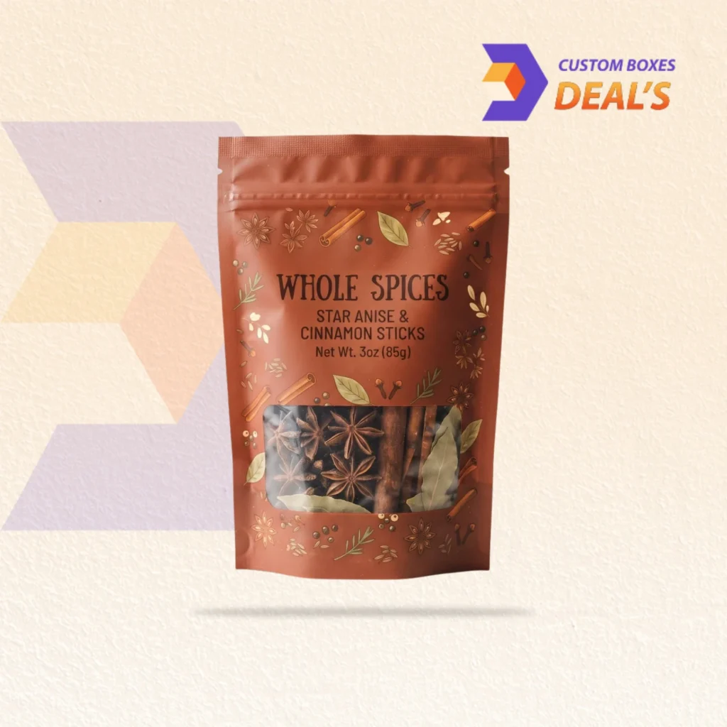 Spice Packaging Bags for Fresh and Secure Storage
