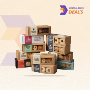 Standard cookie boxes for secure bakery packaging and presentation