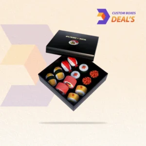 Branded custom sushi boxes for professional sushi presentation and delivery