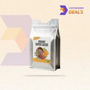 Custom Tear Notch Packaging featuring convenient opening and high-quality printing.