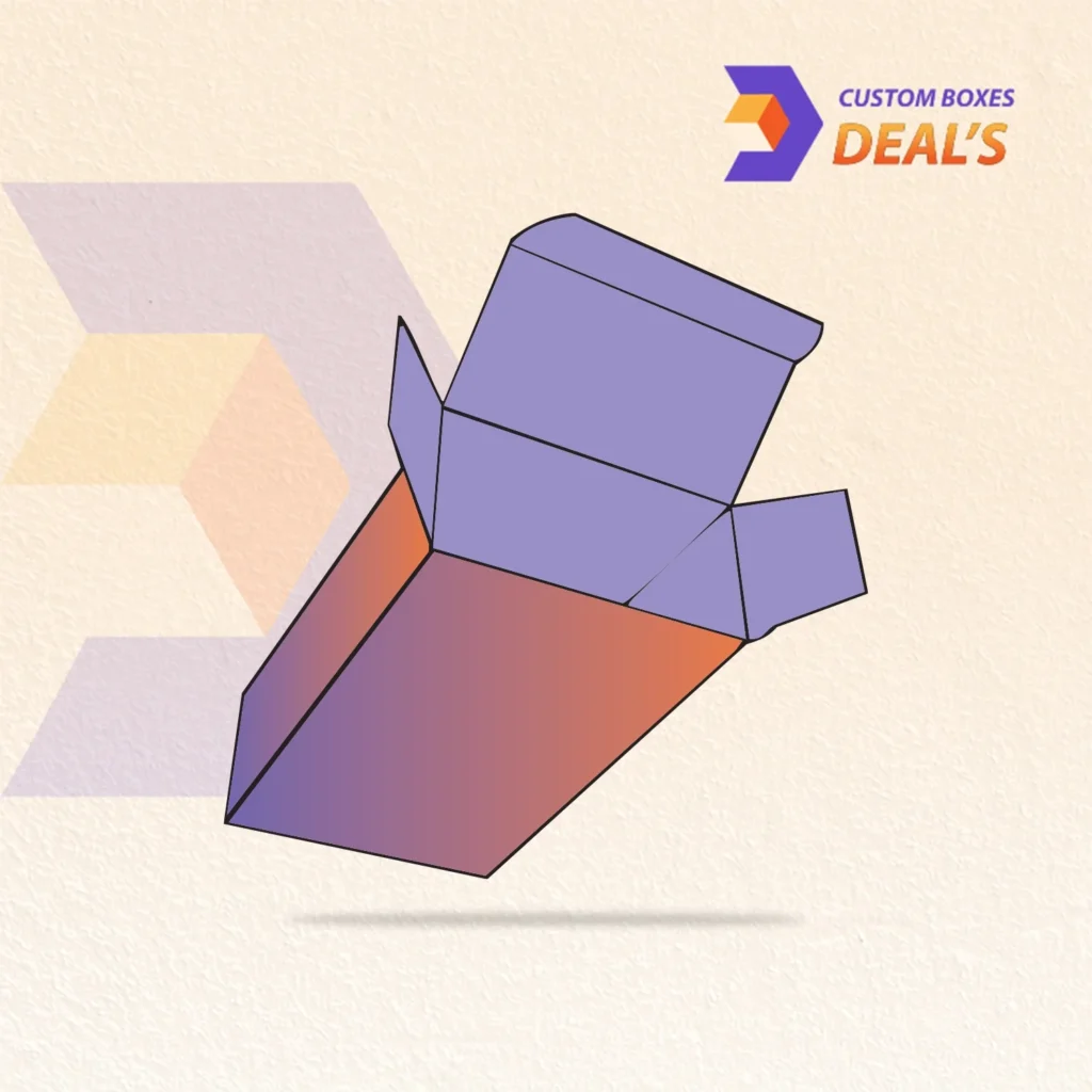 Printed tuck end auto bottom packaging with an easy-fold structure and strong bottom closure