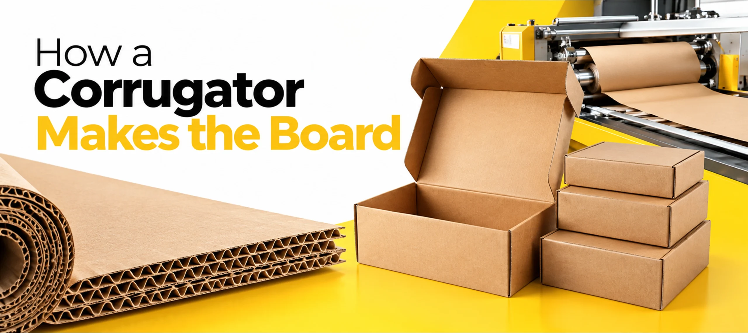 How a Corrugator Makes the Board