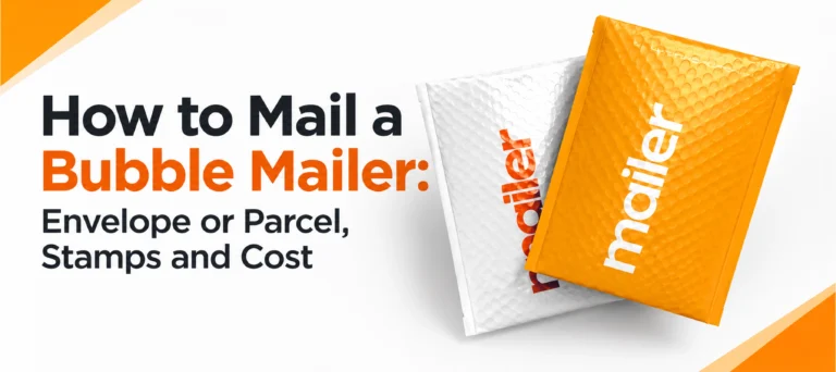 How to Mail a Bubble Mailer: Envelope or Parcel, Stamps and Cost