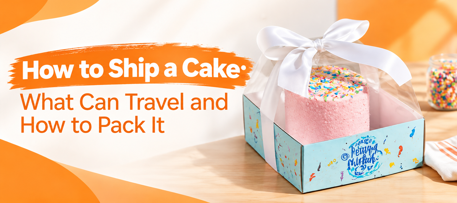 How to Ship a Cake: What Can Travel and How to Pack It