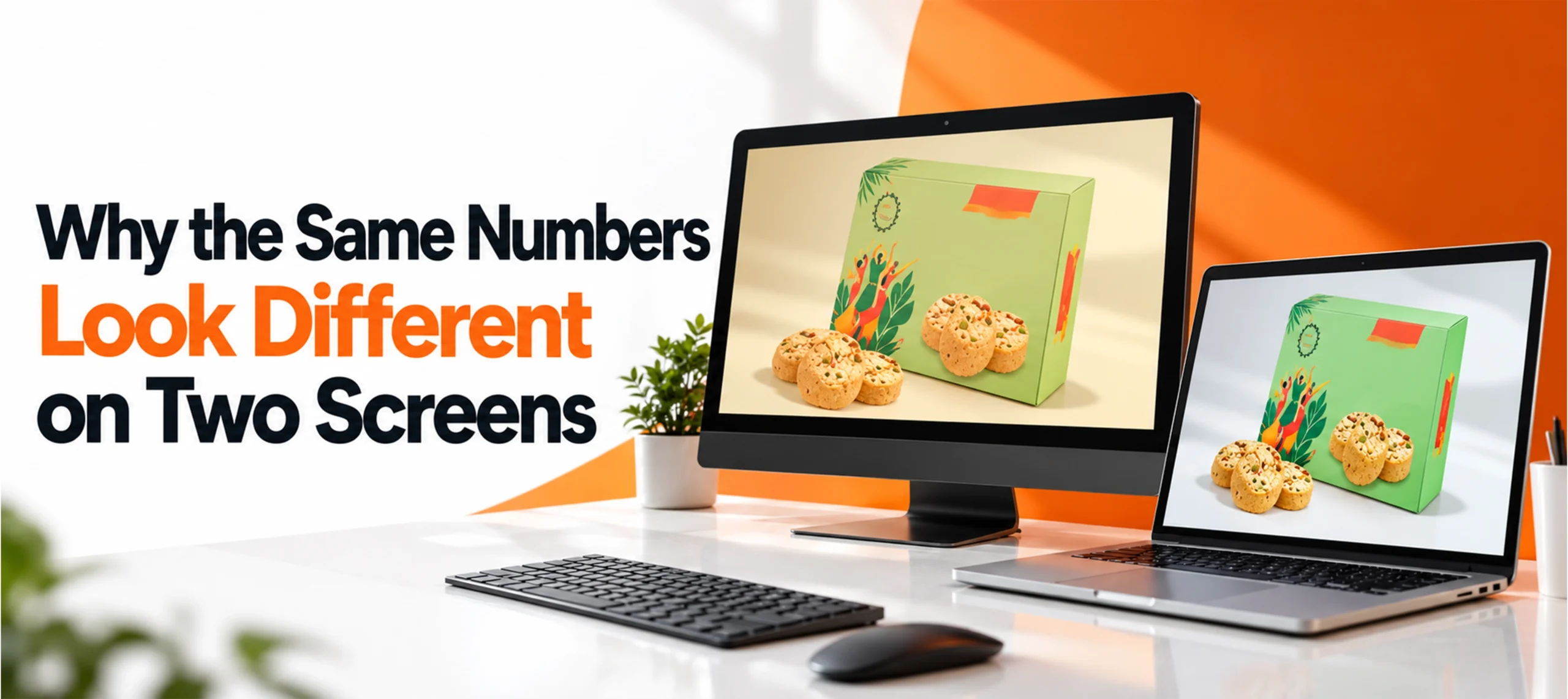 Why the Same Numbers Look Different on Two Screens